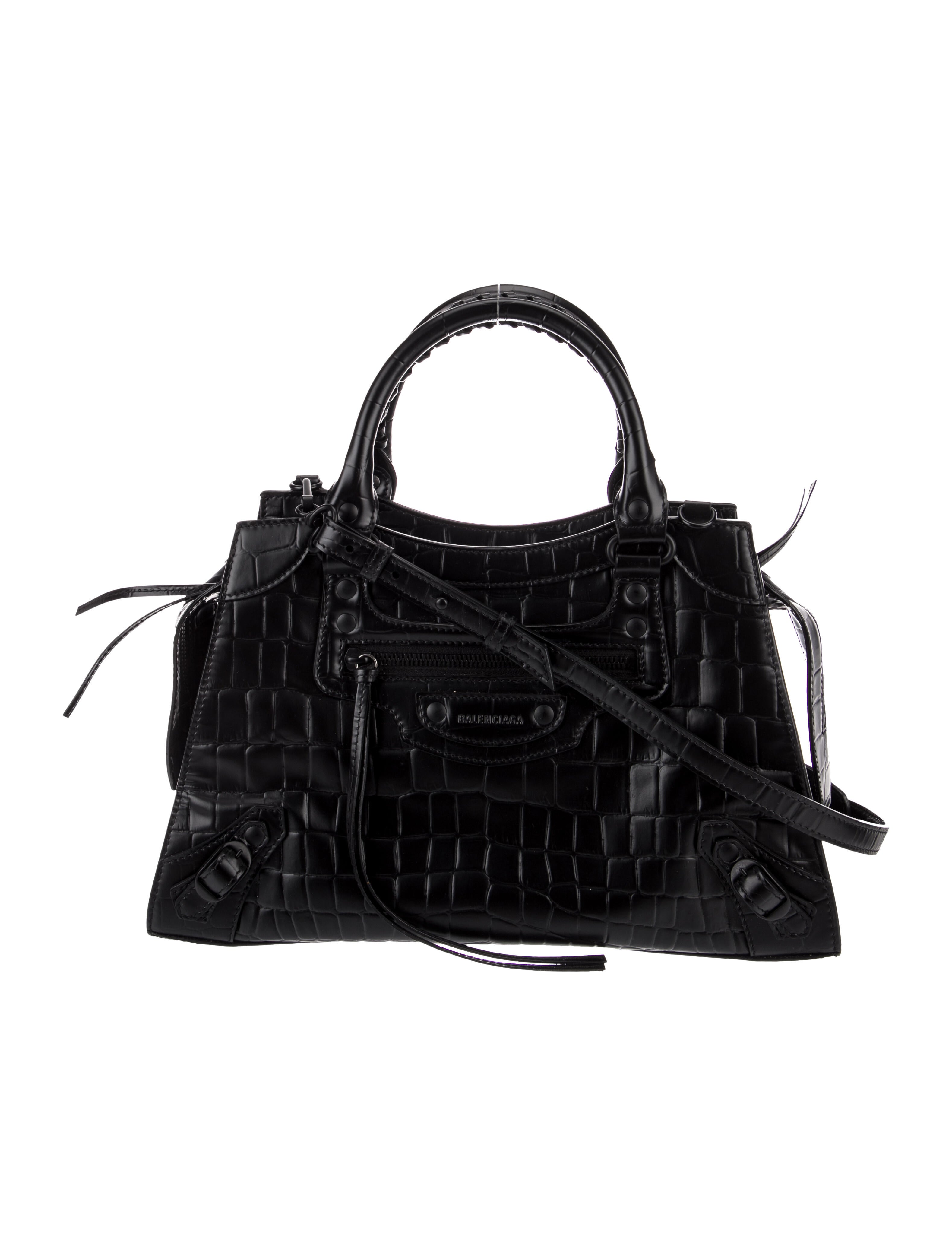 Balenciaga Embossed Leather Neo Classic Small